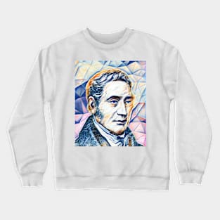 George Stephenson Portrait | George Stephenson Artwork 12 Crewneck Sweatshirt